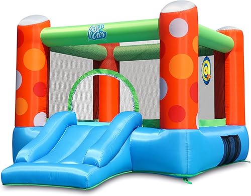 ACTION AIR Casa de rebote inflable, casa de rebote con soplador de aire, castillo hinchable con costuras duraderas y extra gruesas, casa de salto