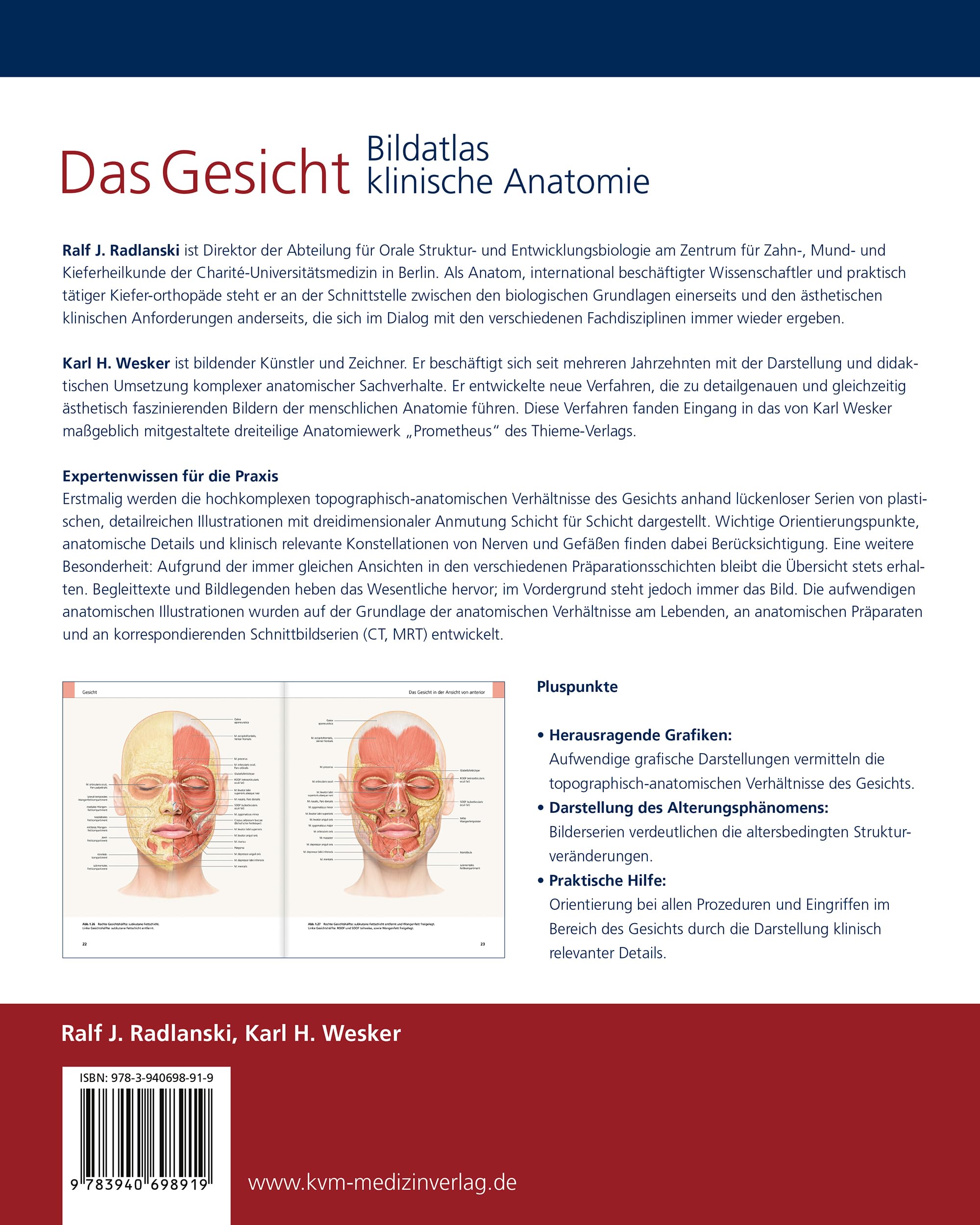 Das Gesicht | Bildatlas klinische Anatomie