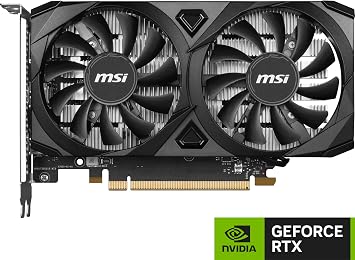 Msi Vga Geforce Rtx 3050 Ventus 2x E 6g Oc Rtx3050 6gb Gddr6 96b Dx12 Pcie 4.0 X8 (1xdp 2xhdmi)