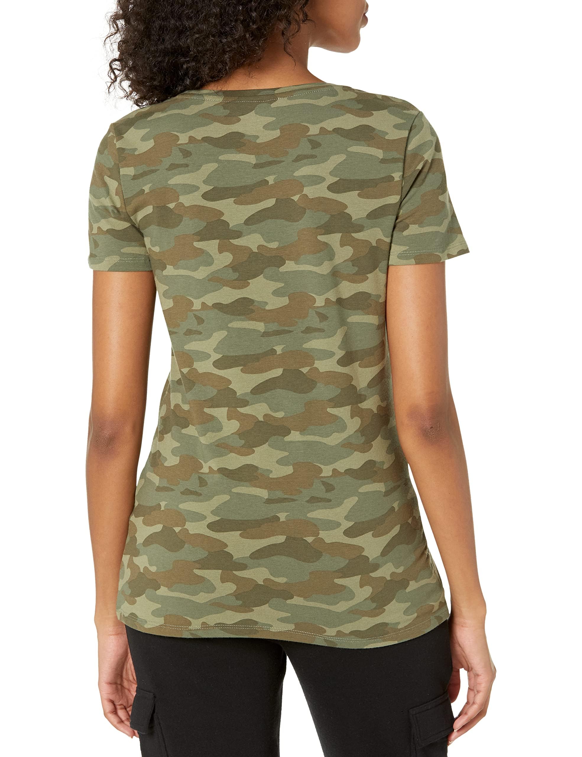Amazon Essentials Women's Regular-Fit Short-Sleeve T-Shirt (Crewneck and V-Neck Options), Multipacks — view 286