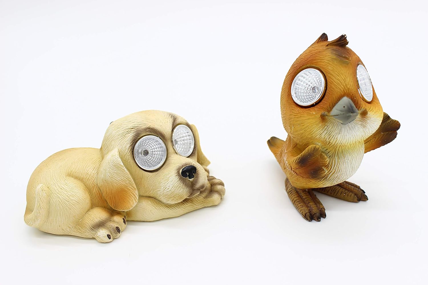 lampada solare per uccelli