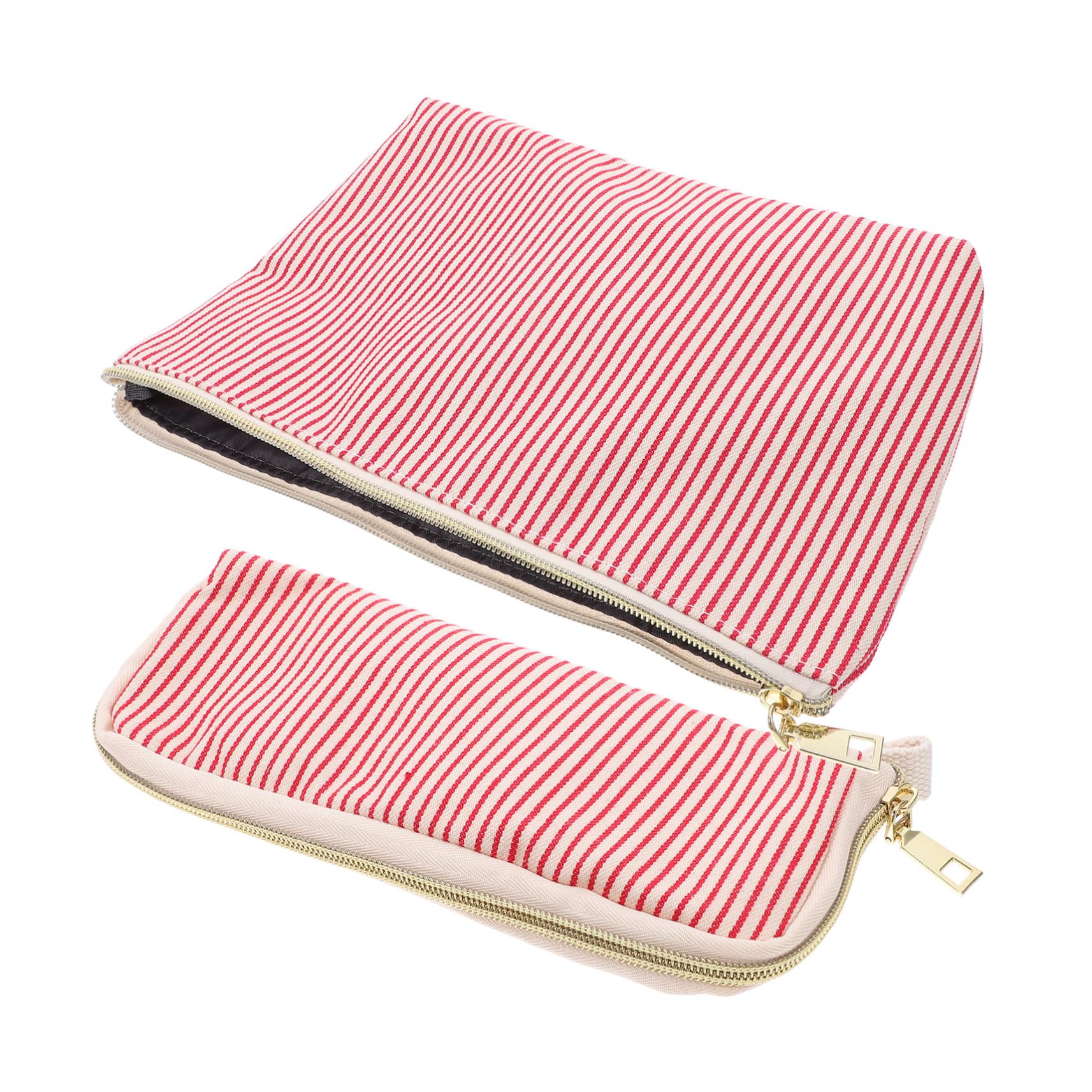 minkissy 6stücke Große Kosmetiktasche Für Reisen Kosmetik-Organizer Mit Hohem Fassungsvermögen Für Make-up Toilettenartikel Und Persönliche Gegenstände Gestreift