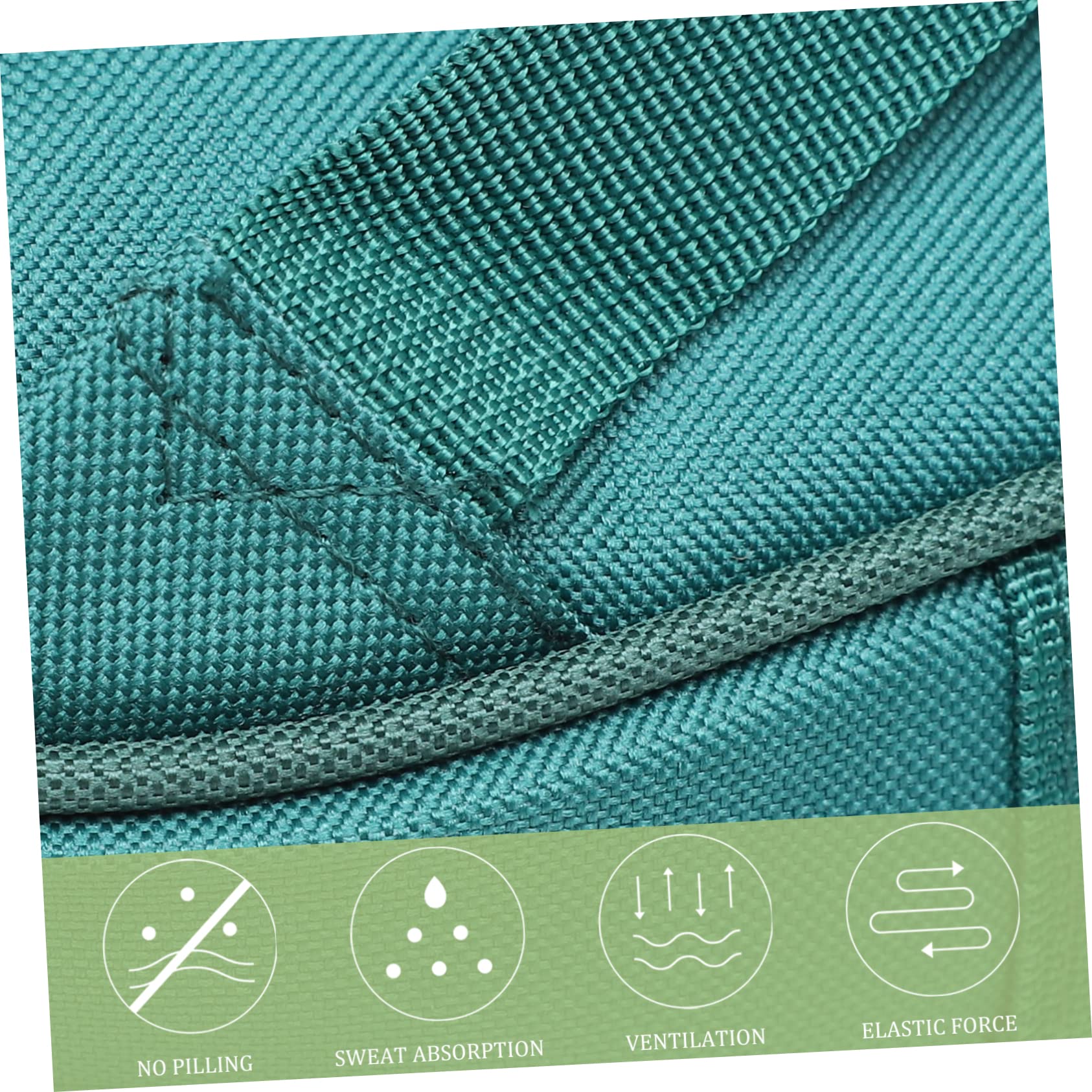 ibasenice Gepolsterte Ukulele Tasche aus Oxford Stoff mit Großer Kapazität und Tragbarem Design Grüne Ukulelen Schultertasche für 26-27 Zoll Sopran Ukulelen