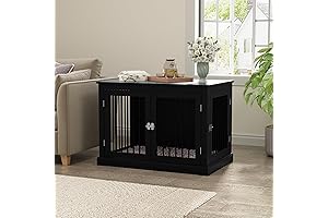 ichiBingo Dog Crate Furniture: Stylish Pet Home for Medium Dog