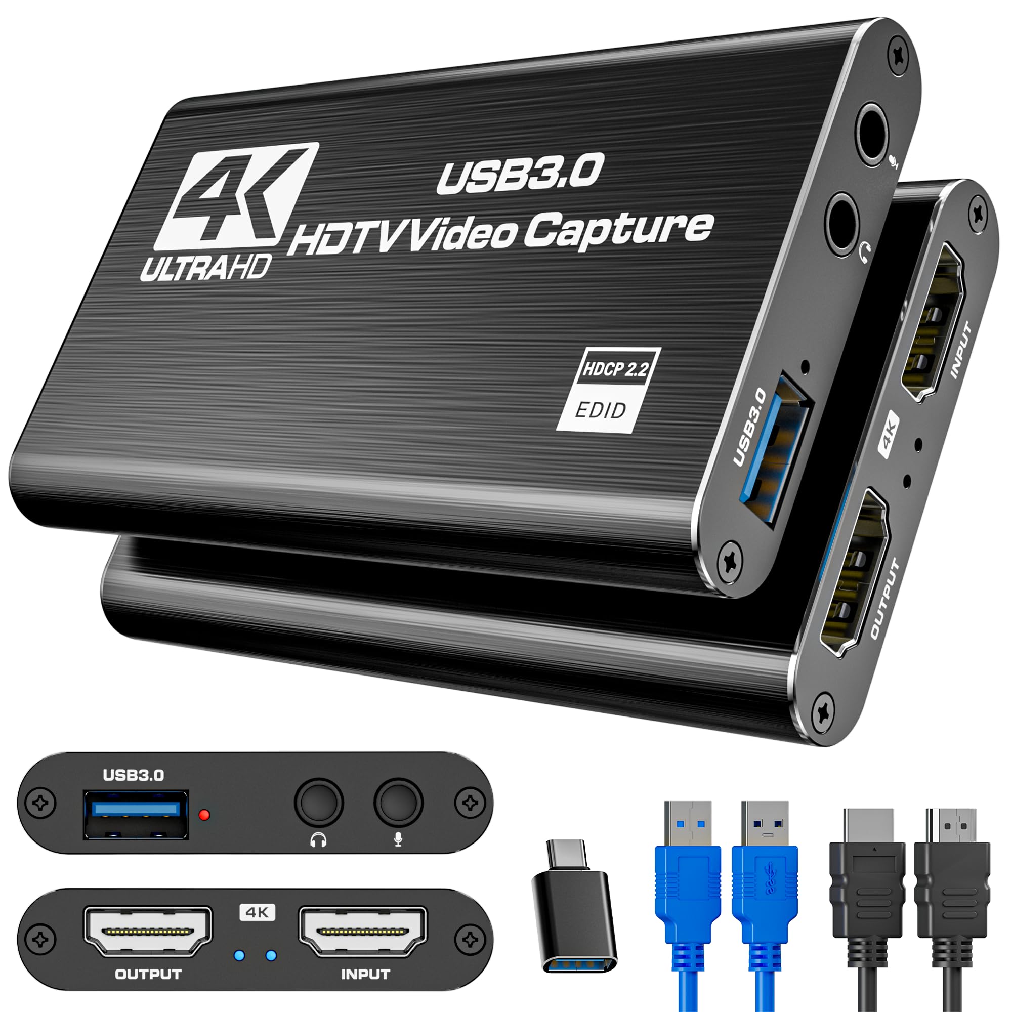Amazon.co.jp: WASACHI キャプチャーボード 4K HDMI パススルー