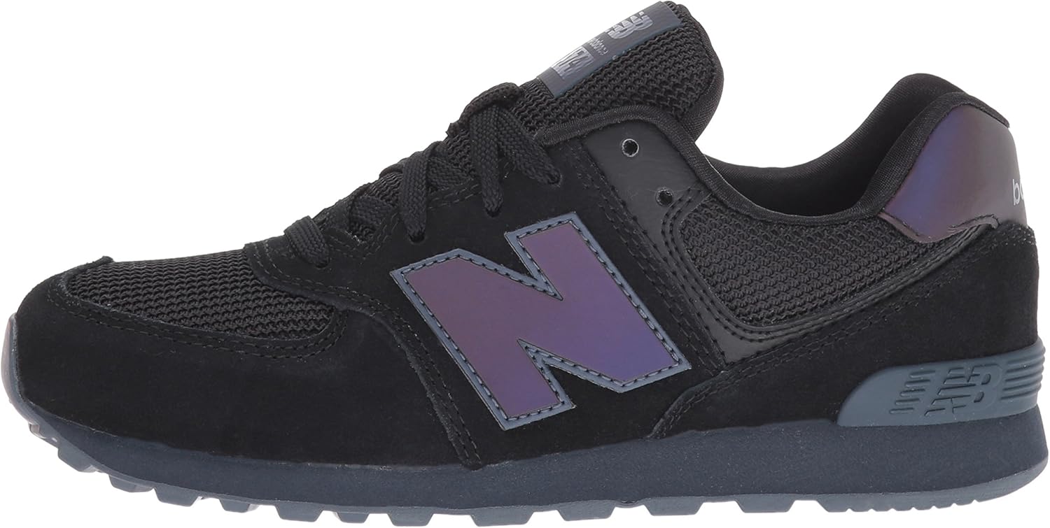 New Balance Kids' KL574V1 Sneakers Little Kid (4-8 Years) 12.5 Little Kid Black/Black