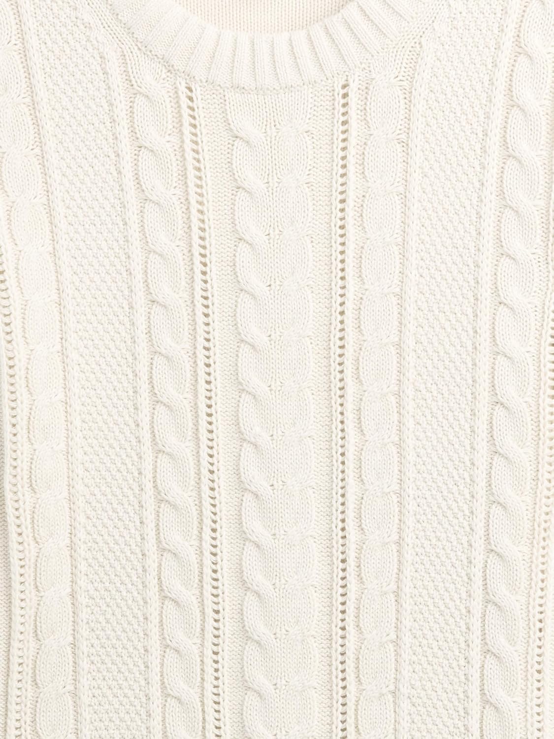 Gap Womens Cable Crewneck Sweater - Image 4