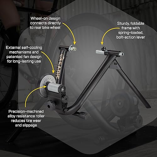 Vista 15 de Saris Mag and Mag Plus Indoor Bike Trainer, Magnetic Resistance, Compatible with Zwift App