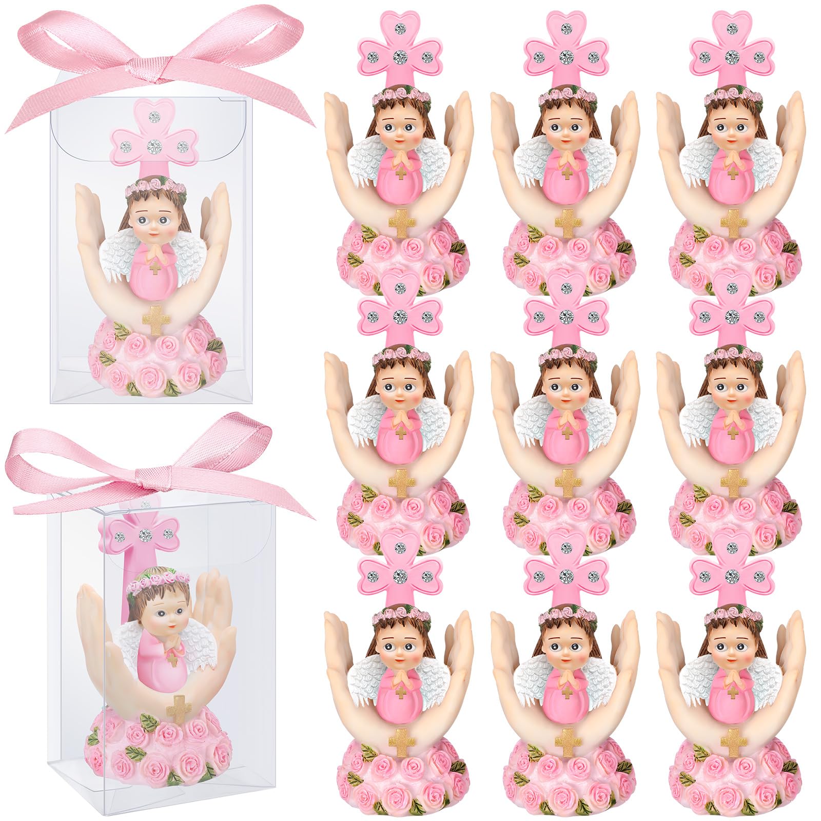 Amazon.com: Anglechic 24 Set Religious Keepsake Bulk Recuerdos De