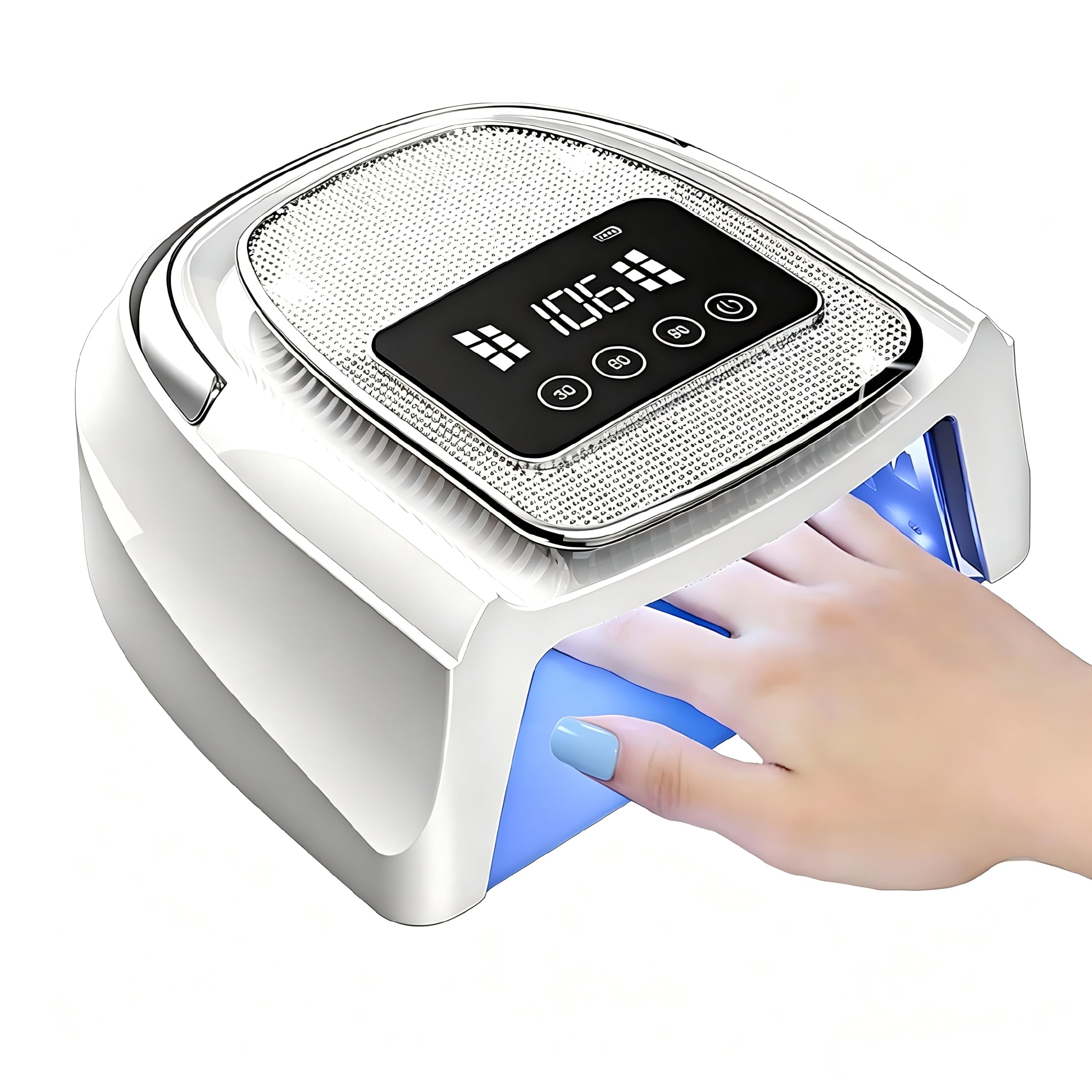 Lampada UV per unghie in gel, 120 W, lampada UV LED