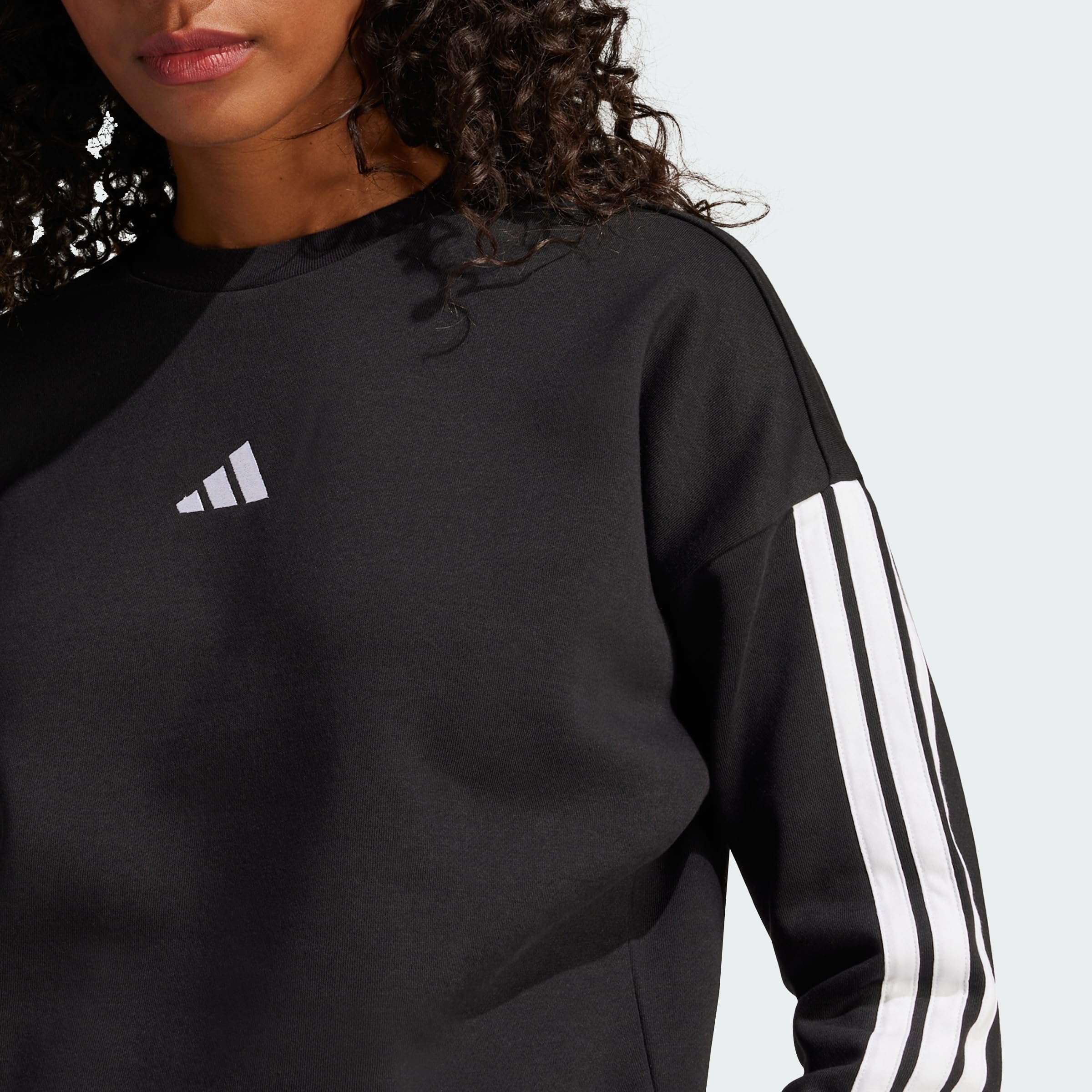 adidas Women Felpa Essentials 3-Stripes Fleece