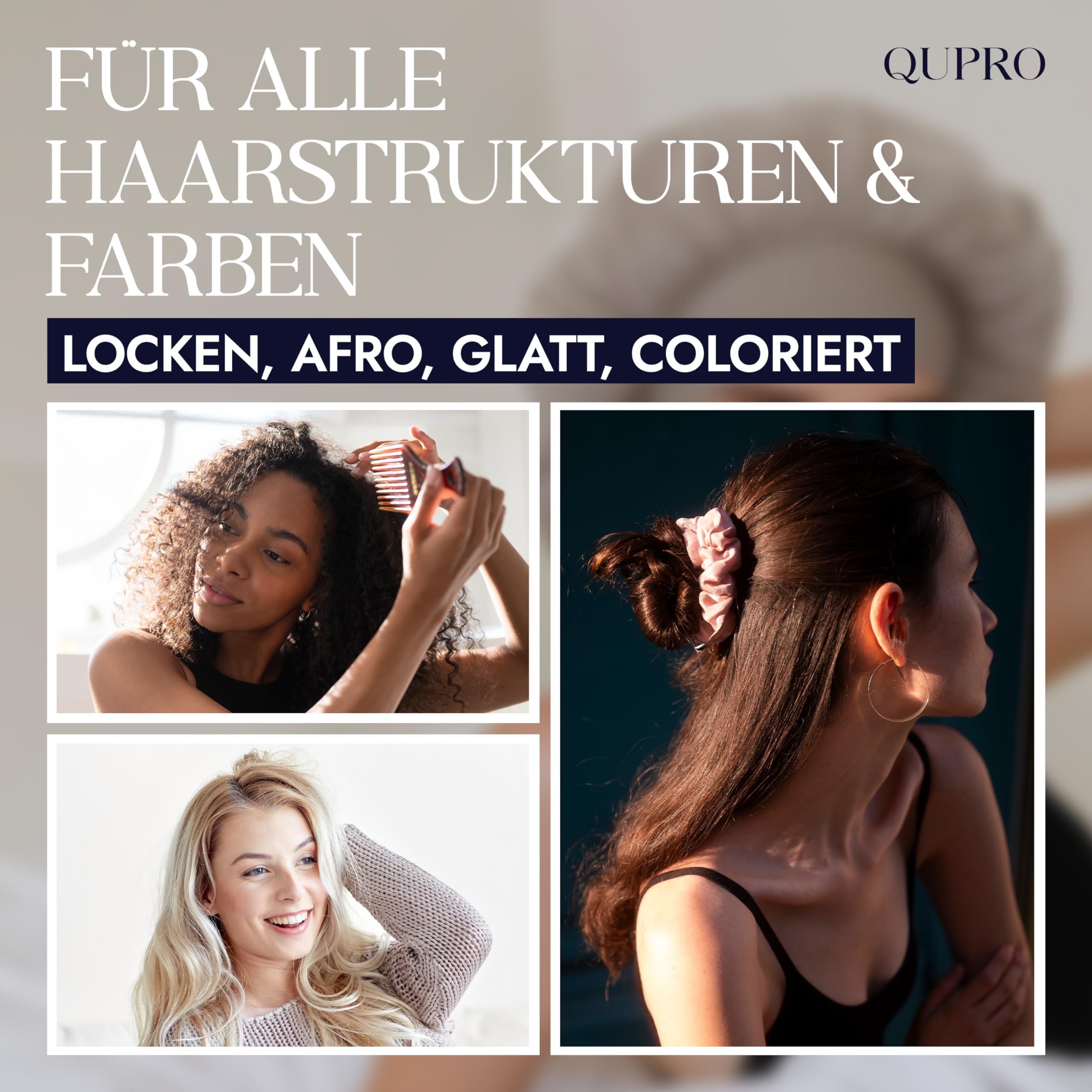 Vegane Seidenhaube zum Schlafen I Rutschfestes Bonnet zum Schutz von Locken & Frisuren - Verhindert Frizz & Haarbruch I Schlafhaube aus veganer Seide - Idealer Haarschutz für die Nacht