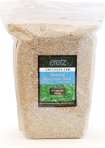 Annual RyeGrass Seed by Eretz - Willamette Valley, Oregon Grown.