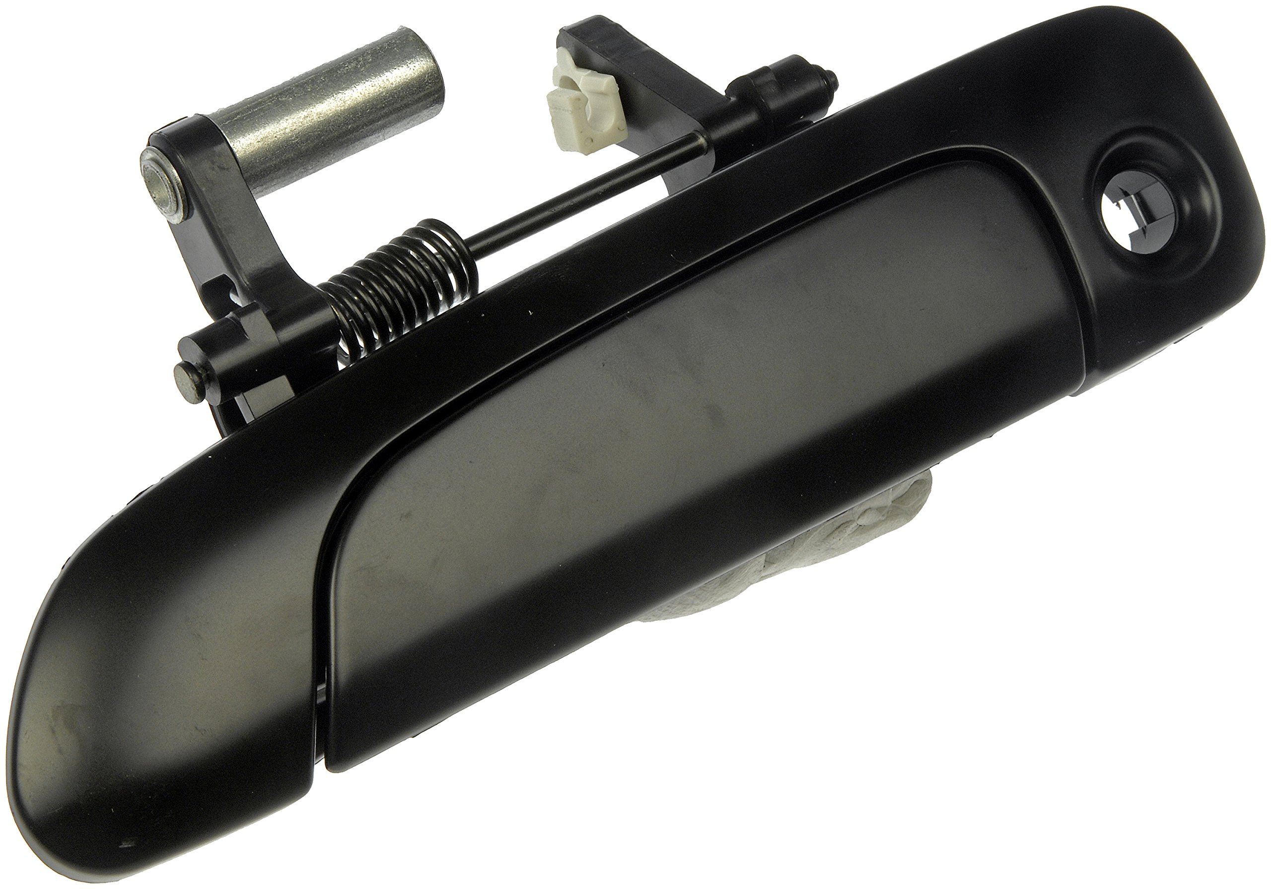Dorman 81081 Manilla Puerta Exterior Delantera Lado Conductor, Agarradera Coche | Compatible con modelos Honda seleccionados, color negro liso