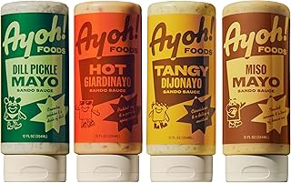 Ayoh Foods, Mayo Gone Wild, Made by Molly Baz - Easy to Squeeze, Perfect...