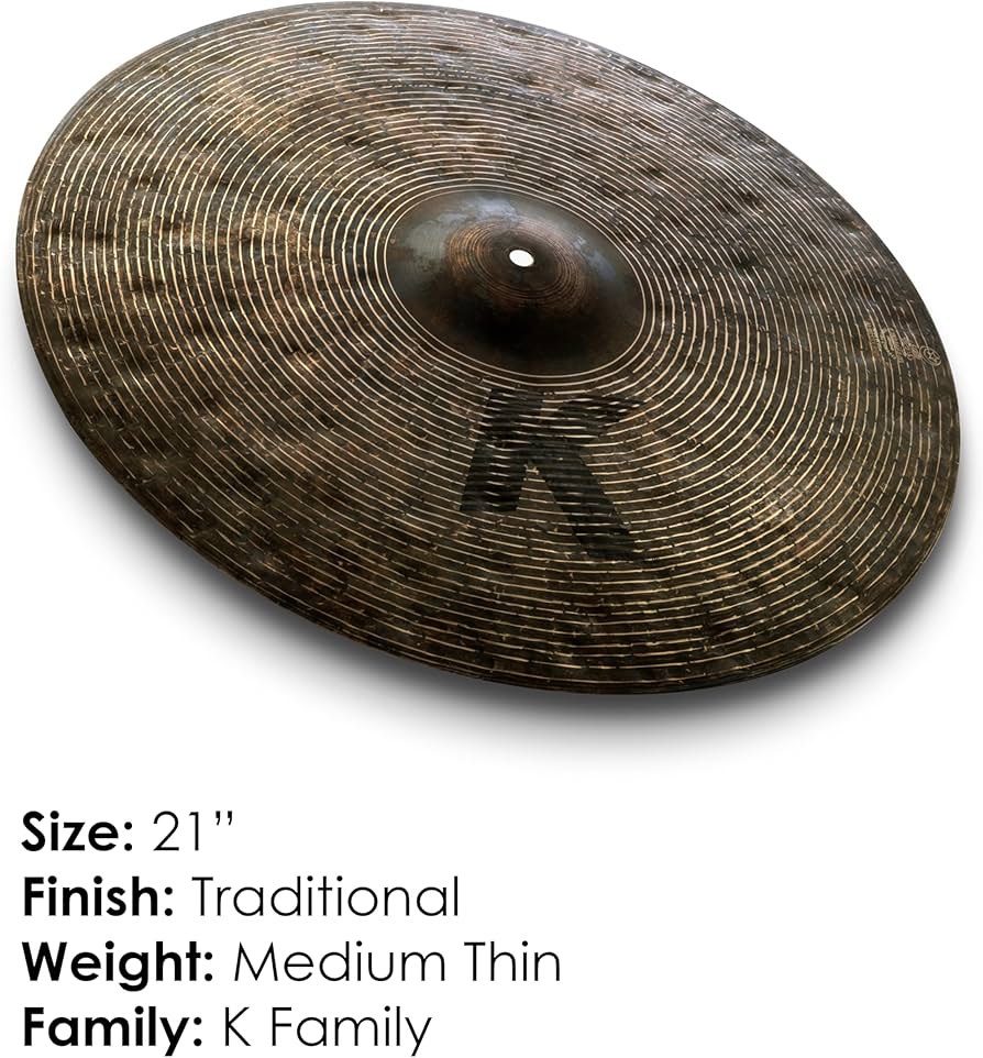 Amazon.com: Avedis Zildjian Company K Custom Special Dry Ride