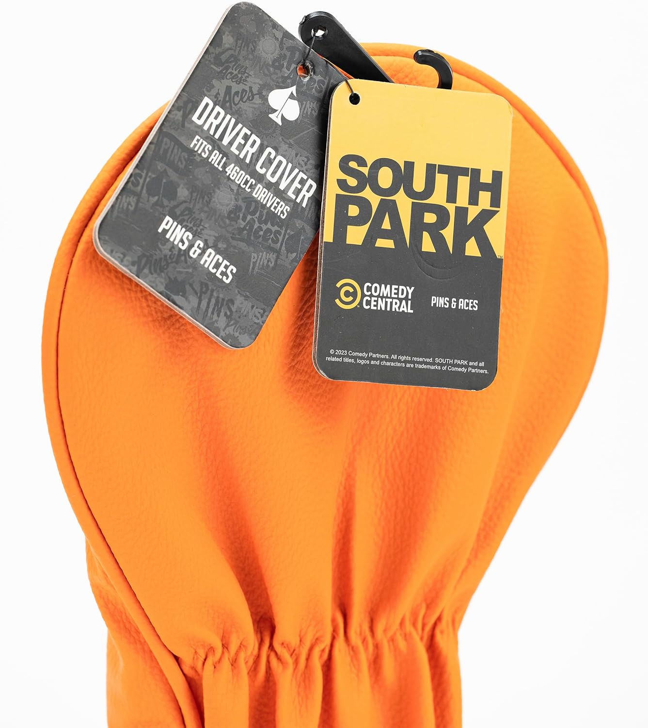 Pins & Aces South Park Head Cover - Premium, Hand-Made South Park Themed Headcover - Funny, Tour Quality Golf Club Cover - Style and Customize Your Golf Bag