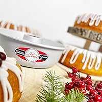 Vista 3 de Fat Daddio's Molde de aluminio anodizado RMP-9, 9 x 2 3/4 pulgadas, plata