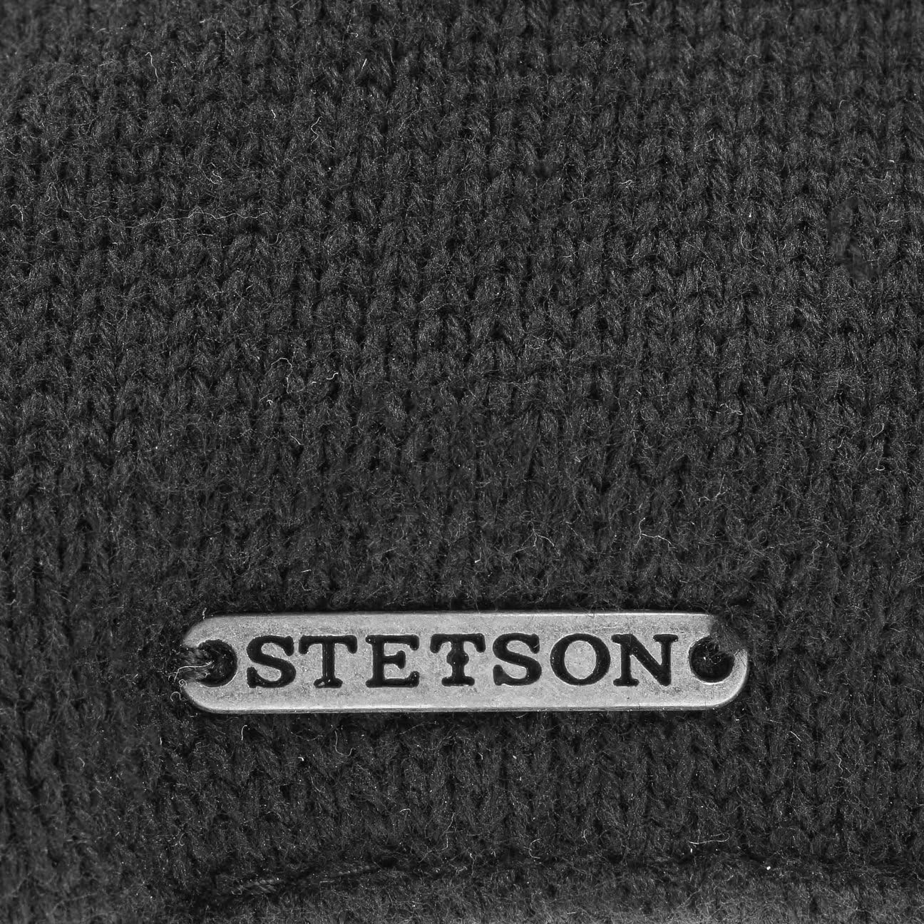 Stetson Gorra Muskegon Gatsby Hombre Gorra de Punto con Visera de Cuero Otoño Invierno