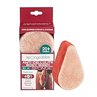 Vista 10 de Spongeables Anti-Cellulite Body Wash in a Sponge, Moisturizer and Exfoliator, 20+ Washes