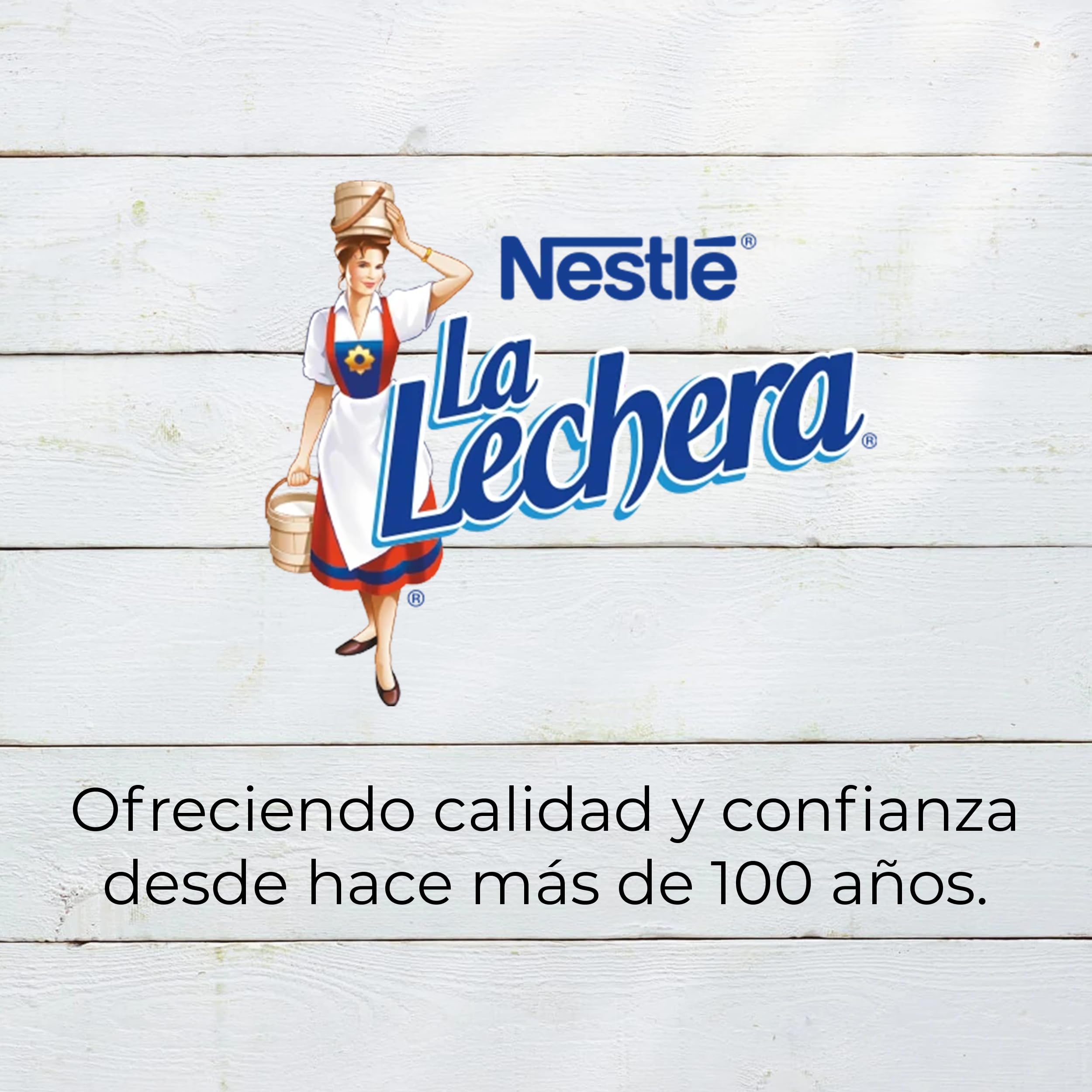 NESTLÉ LA LECHERA leche condensada desnatada Sin Lactosa Lata 6x387g