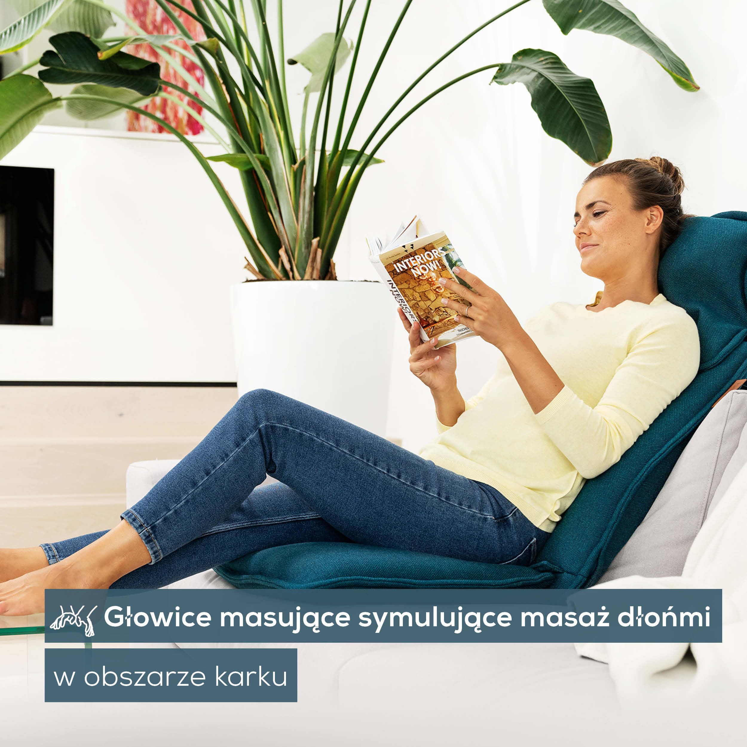 Beurer MG 330 Shiatsu Nakładka do masażu, 3 strefy masażu, 2 intensywności, głęboko działający masaż karku i pleców