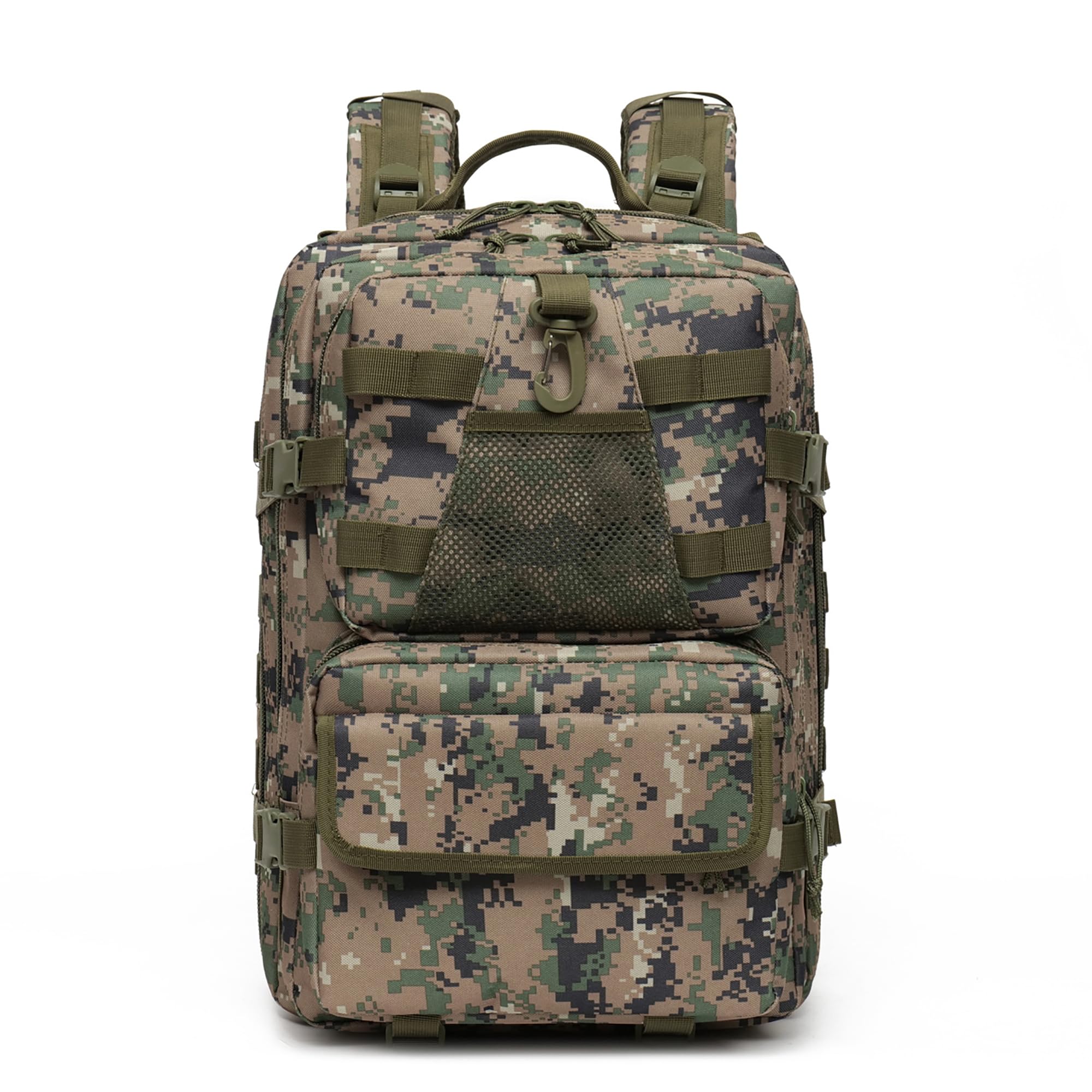 aiGear 50L Military Tactical Backpack | Molle Army Assault Pack | 3 Day Bug Out Bag | for Hiking Fishing Camping & Emergency Gear Rucksack | TB-50GCA