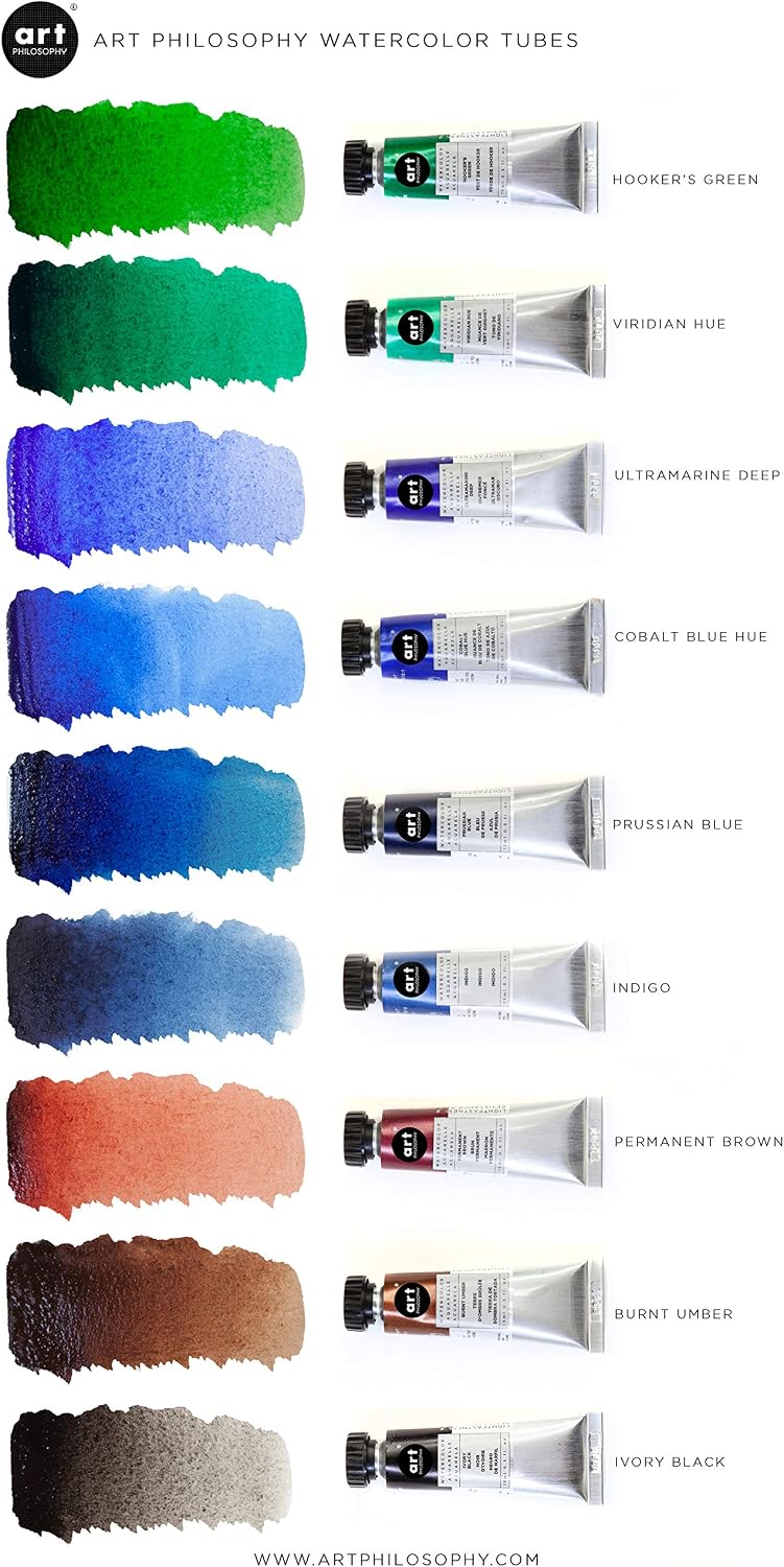 Art Philosophy Watercolor Tube Opera : Amazon.co.uk: Home & Kitchen