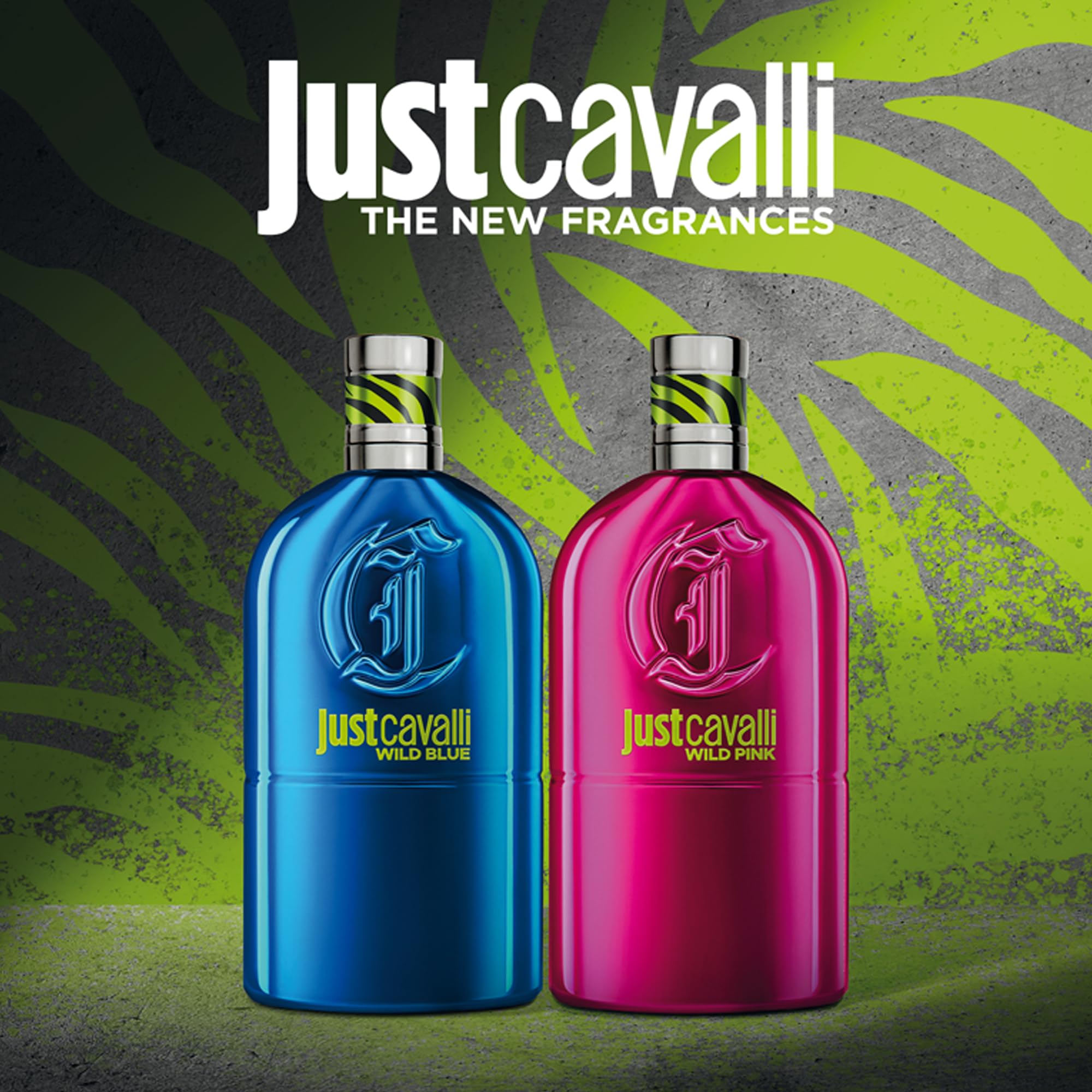 Amazon.com: Roberto Cavalli Just Cavalli Wild Blue Eau De Toilette
