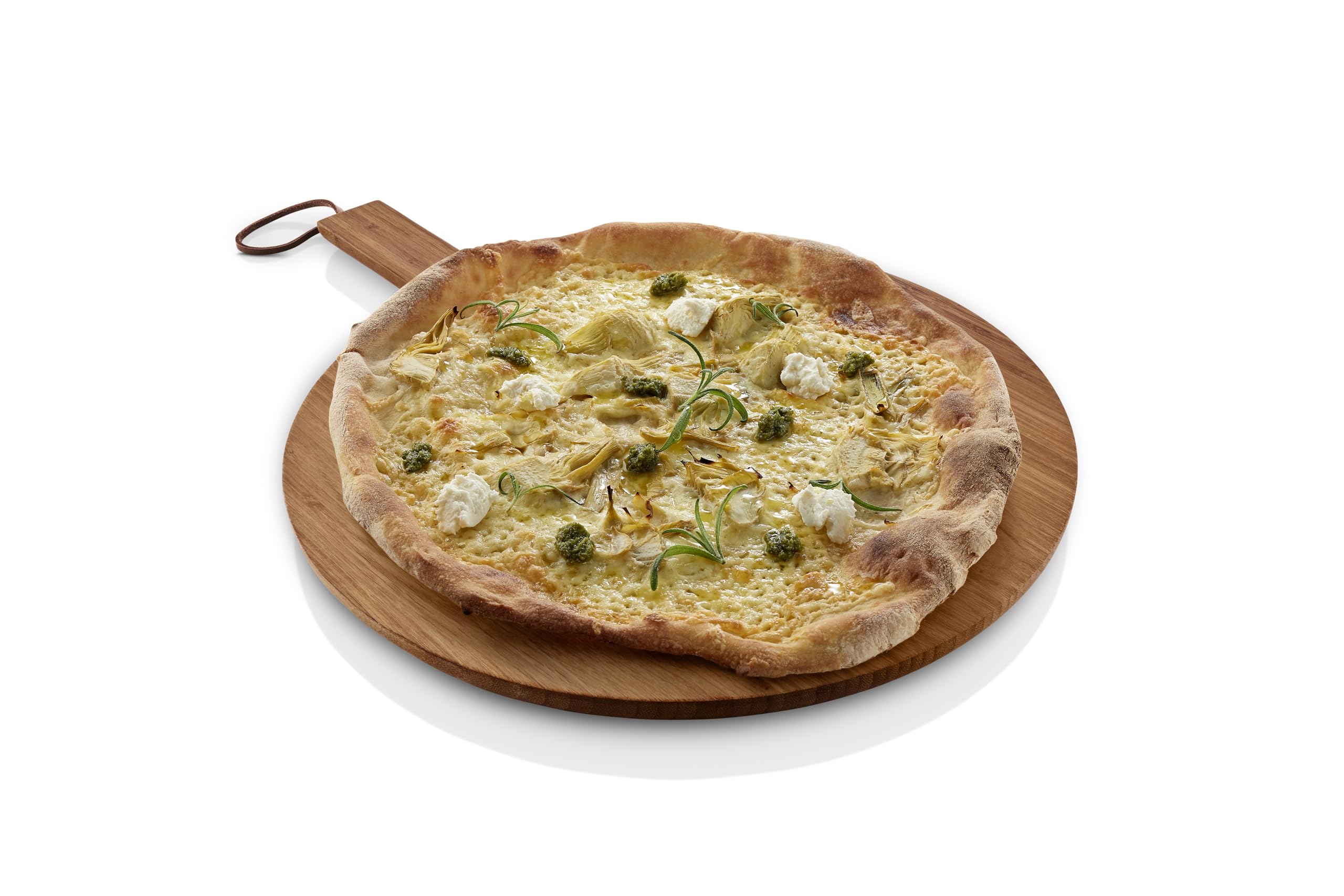 Eva Solo | Nordic Kitchen Schneidebrett Ø 35 cm Bambus | Ideal für die Zubereitung von Speisen und zum Servieren | Bamboo