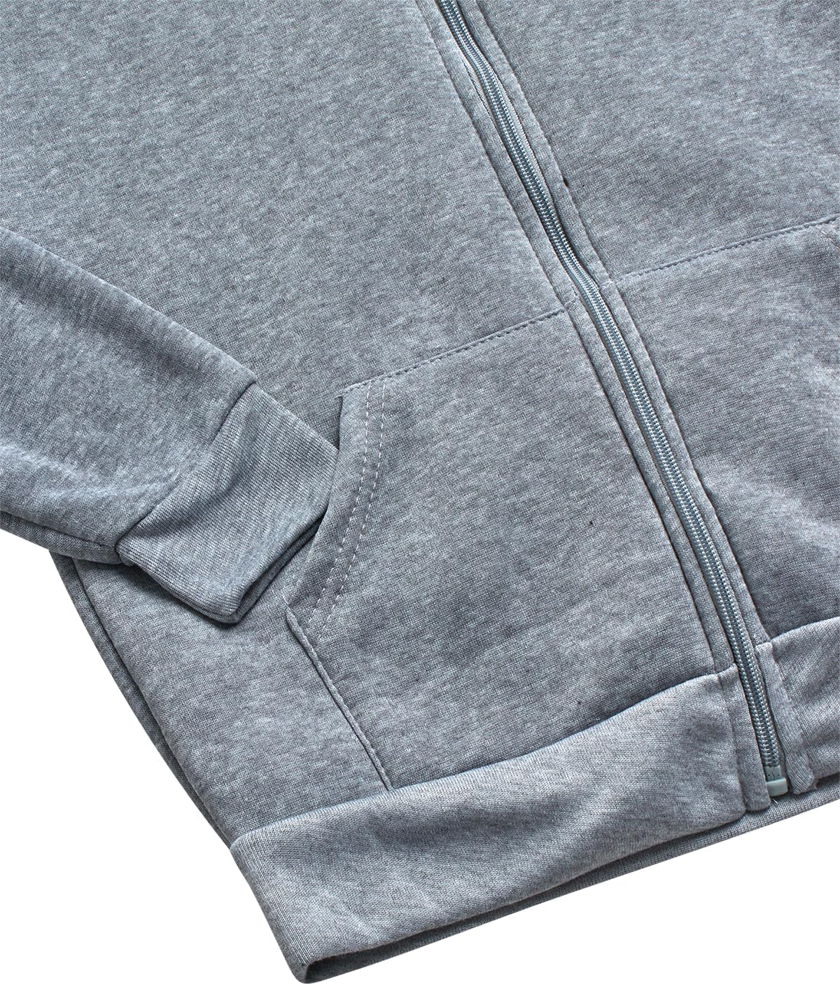 Quad Seven Boys Sweatsuit Set - 2 Piece Sherpa Fleece Lined Zip Up Boys Hoodie and Cargo Athletic Pants Kids Suits Set (8-18) - Image 4