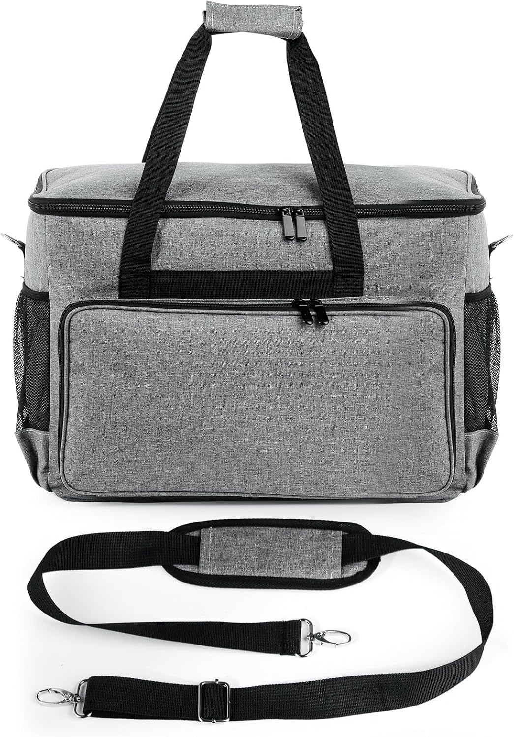 Elsjoy Funda para máquina de coser, bolsa de transporte universal con almohadilla acolchada extraíble, funda de transporte portátil para máquina de coser, bolsa organizadora de almacenamiento para la