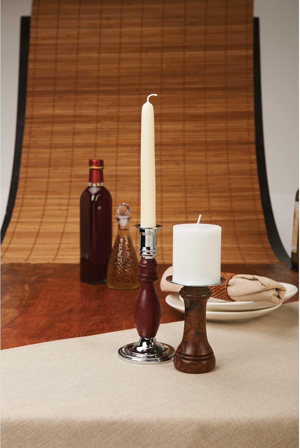 Woodriver Candle Holder Turning Kit - Chrome