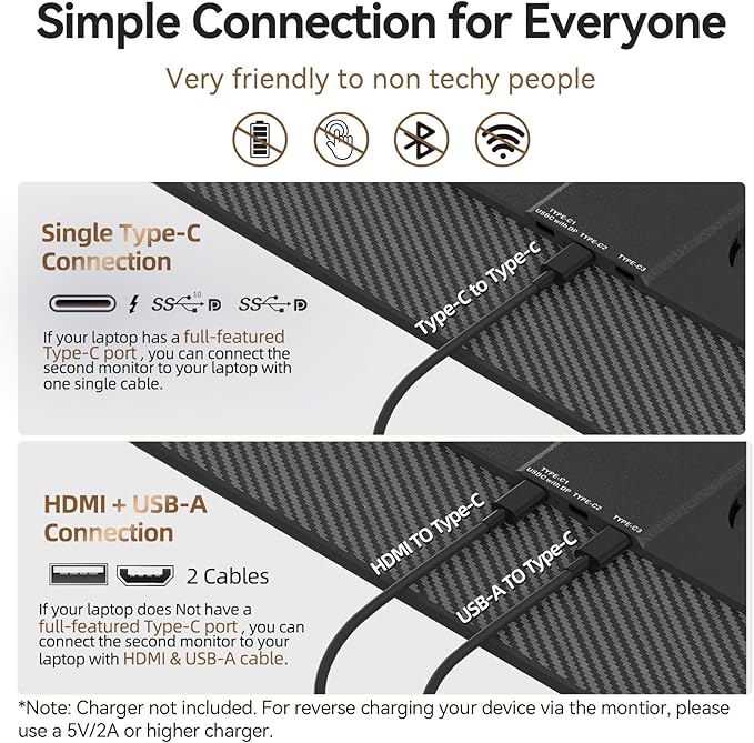 Monitor Extensor 16 Pulgadas FHD IPS miniatura 7