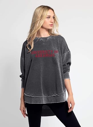 chicka-d NCAA womens Pullover Campus Sweatshirt