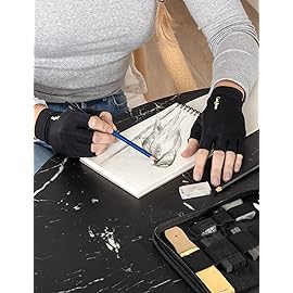 ComfyBrace Copper Infused Compression Arthritis Gloves for Hand & Finger Relief from pain/swelling caused by Rheumatoid Arthritis, Carpal Tunnel, Tendonitis and Poor Circulation, Fits Men & Women