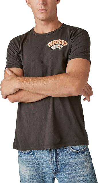 Lucky Brand Men's Men's Aces Over Eights Tee T-Shirt Pack of 1