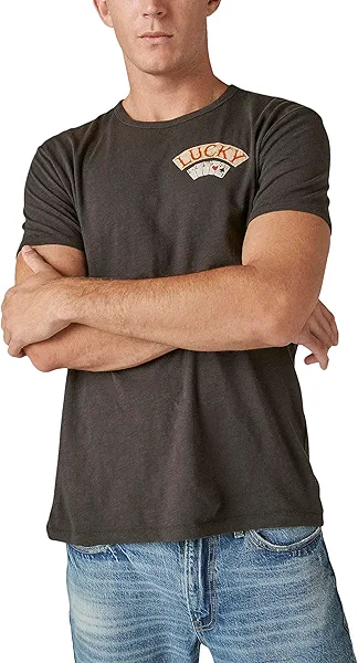 Lucky Brand Men's Aces Over Eights Tee