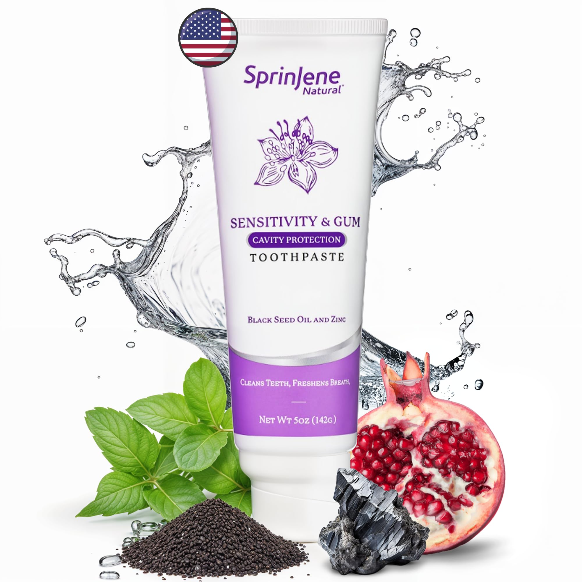 SprinJene Sensitivity & Gum Cavity Protection Toothpaste