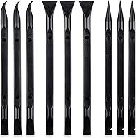 Vista 9 de Herramienta Raspadora de Plástico de 9 Piezas Sin Rayones para Limpieza de Grietas Removedor de Calcomanías Herramienta Multipropósito Raspadores