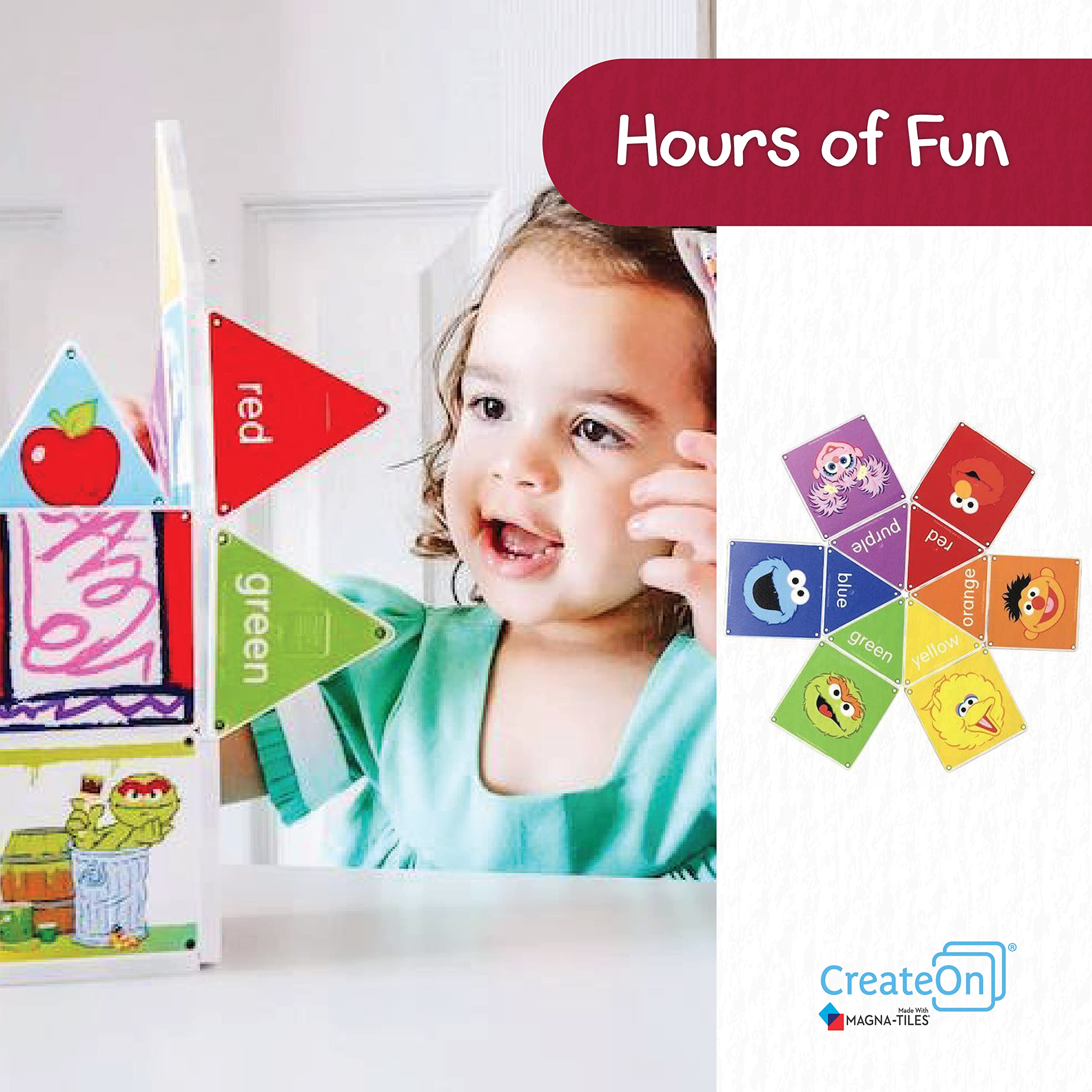 Buy MagnaTiles “Sesame Street” Toys, Kids’ Building Toys from