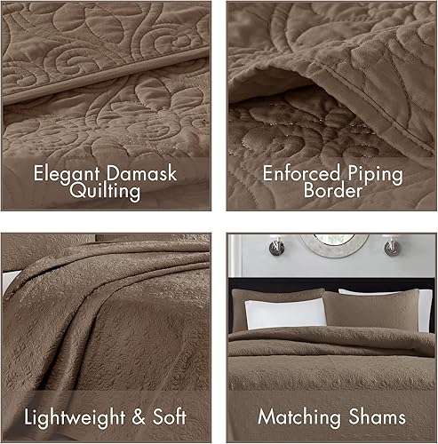 Miniatura 4 de Madison Park Juego de ropa de cama hipoalergénica para todas las estaciones con fundas a juego