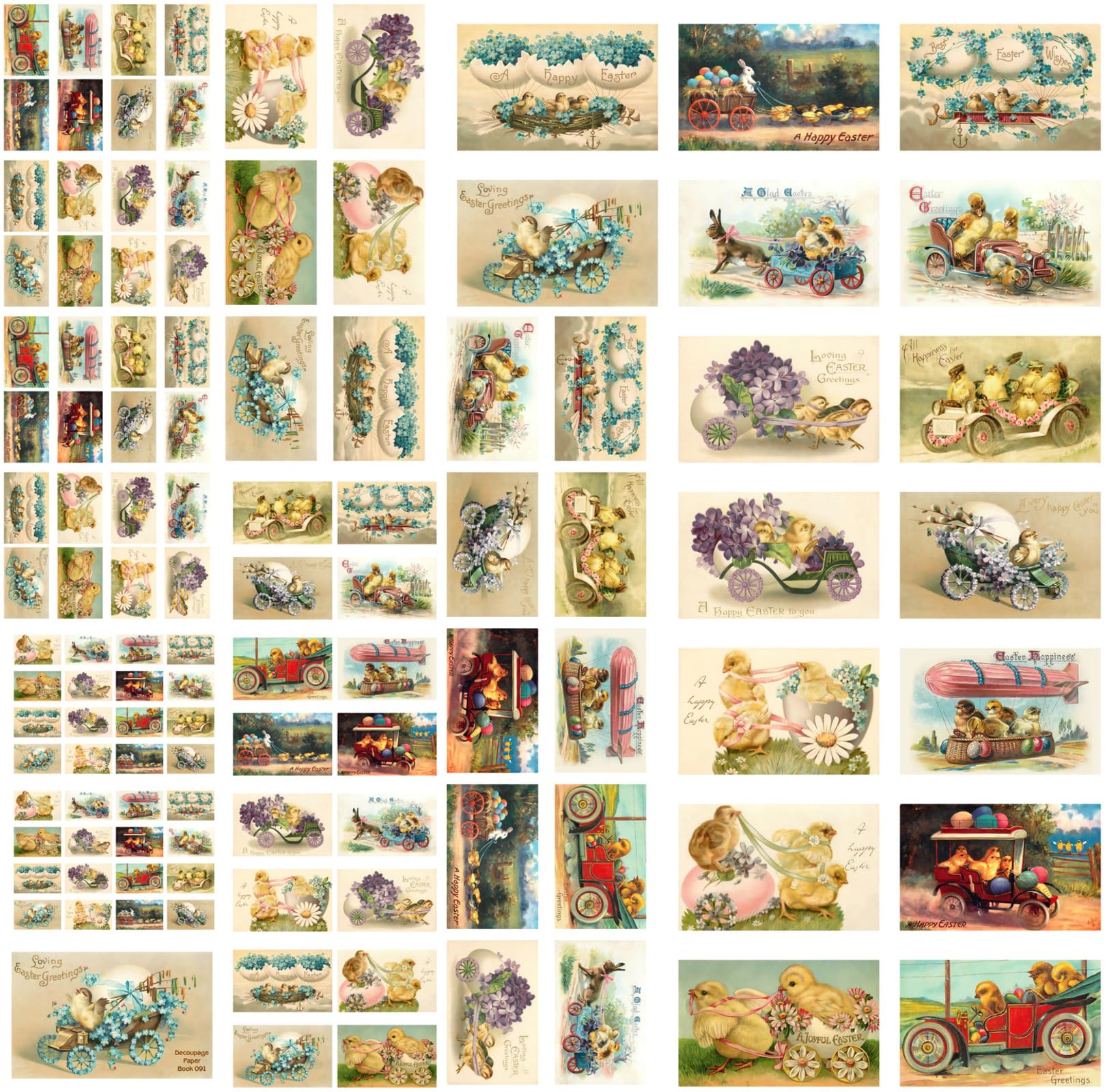 Amazon.com : Decoupage Paper Pack (21 Sheets 6