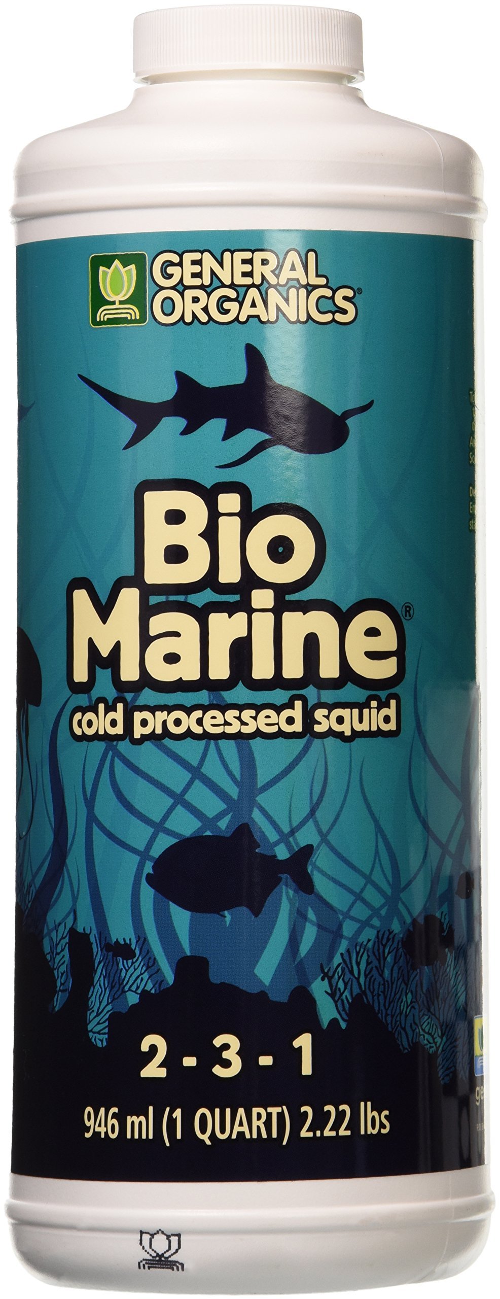 General HydroponicsGH5352 BioMarine Enzymatically Digested Fish Protein, Quart