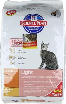 Hill's Feline Light Adult Chicken Dry Mix 10 kg