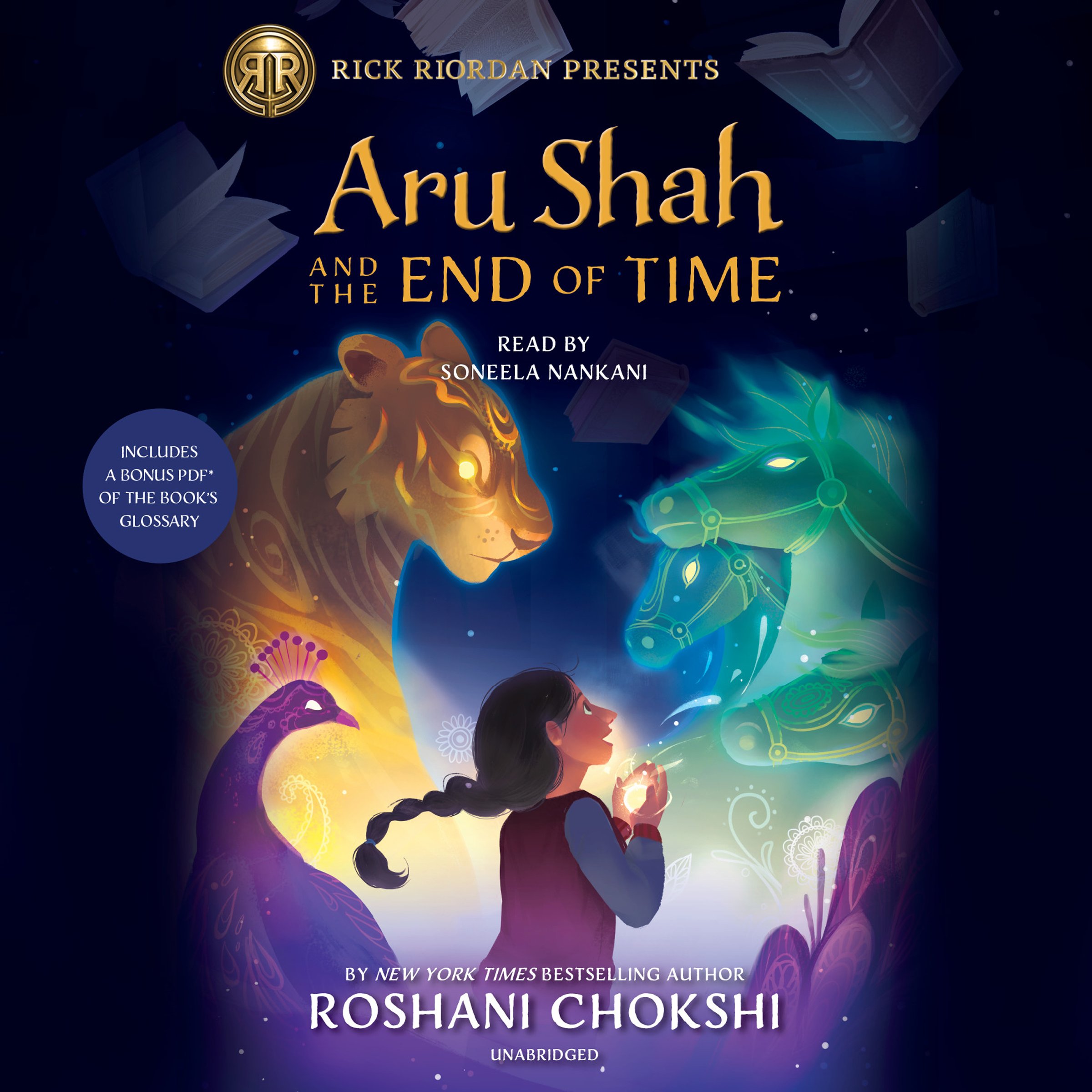 Cover art for Aru Shah and the End of Time
