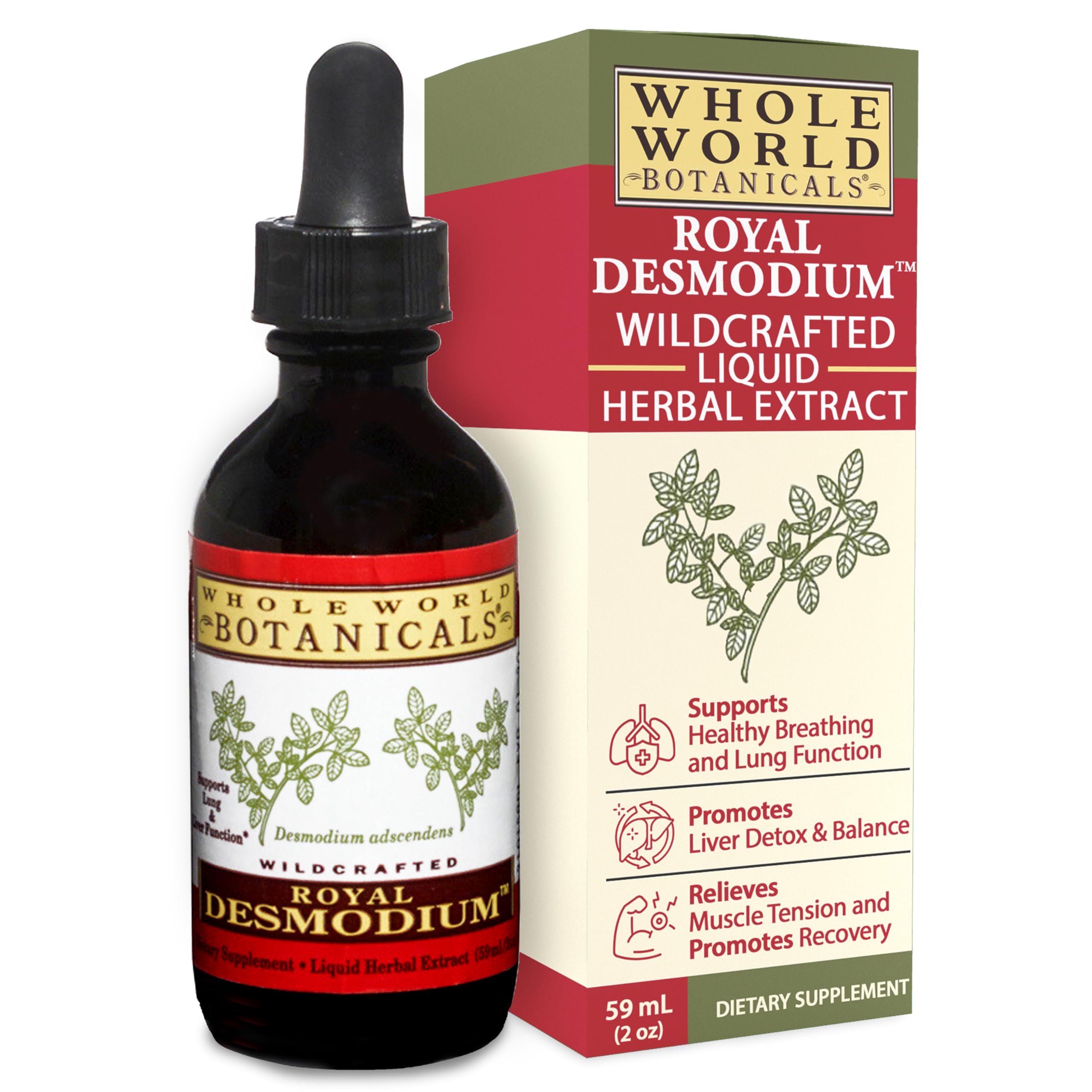 Royal Desmodium – Herbal Supplement – Liquid Extract 4 oz – Traditional Botanical