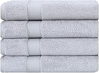 Vista 67 de Juego de 2 toallas de baño de lujo de La Hammam para baño, spa, gimnasio, ducha, piscina, dormitorio universitario Toallas de baño turcas