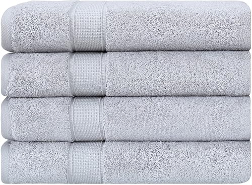 Miniatura 67 de Juego de 2 toallas de baño de lujo de La Hammam para baño, spa, gimnasio, ducha, piscina, dormitorio universitario Toallas de baño turcas