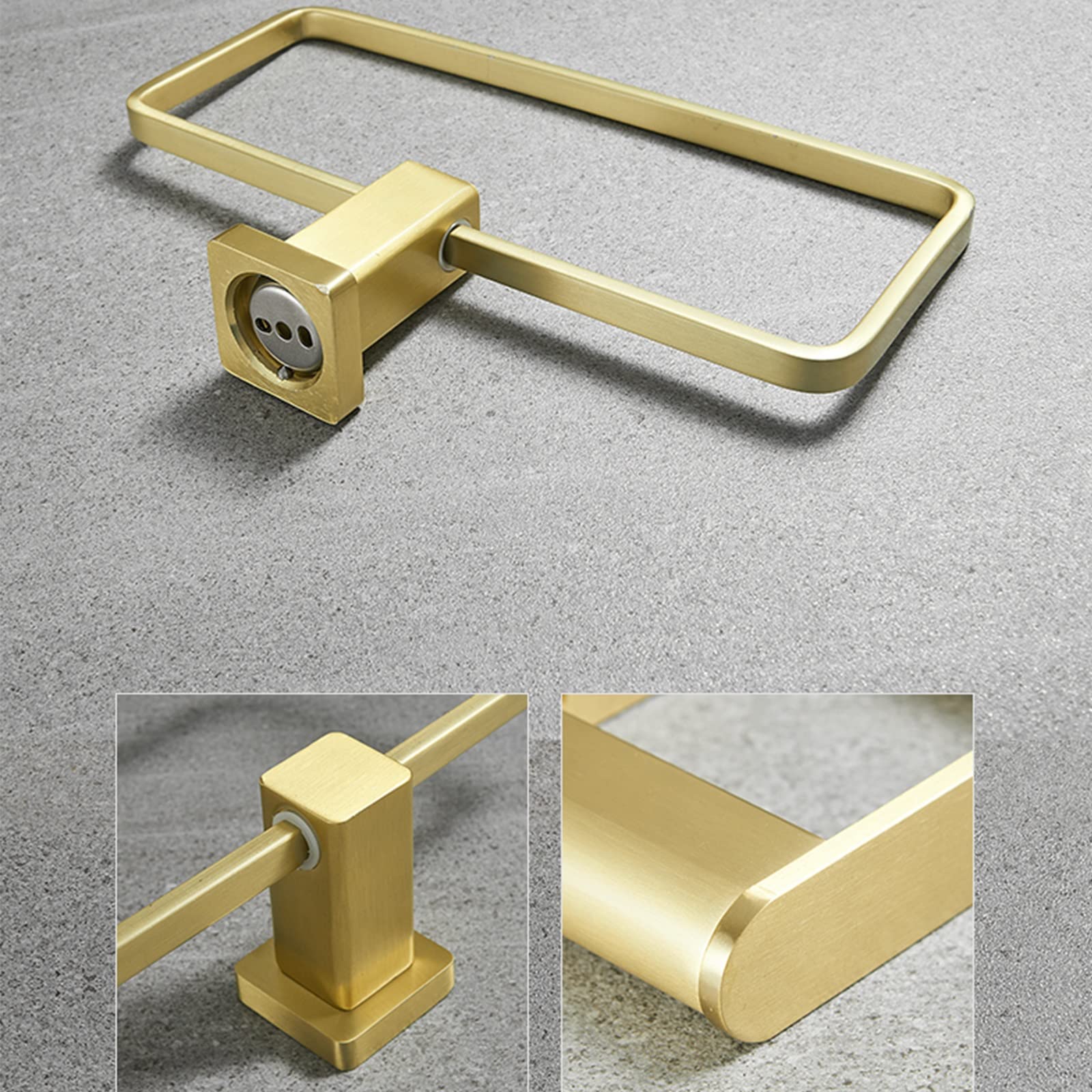 Toalleros, Porta Toallas de baño, Toalla de Mano para baño, Toalla nórdica, toallero, Colgador de Toallas de baño, Gancho para Toallas Proceso de trefilado de Alambre de Cobre Keep it in Mind